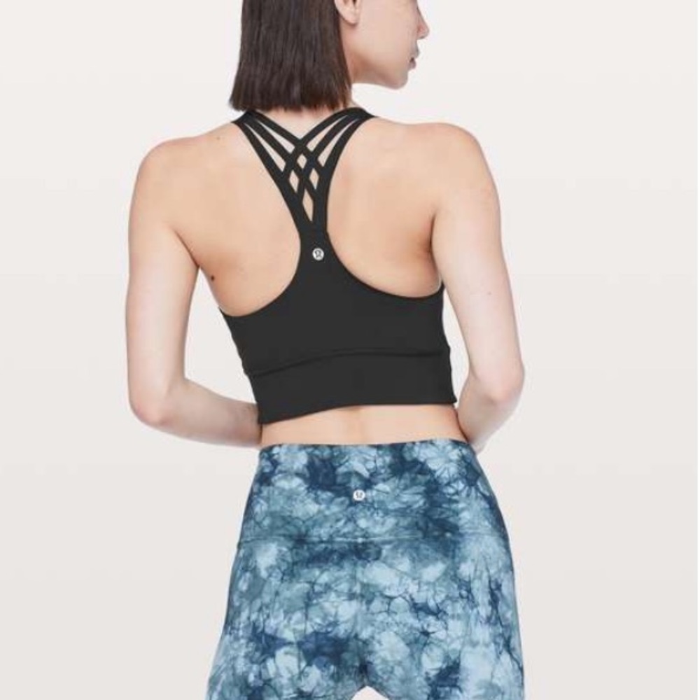 NWT Lululemon Mind Over Matter Sports Bra Black
